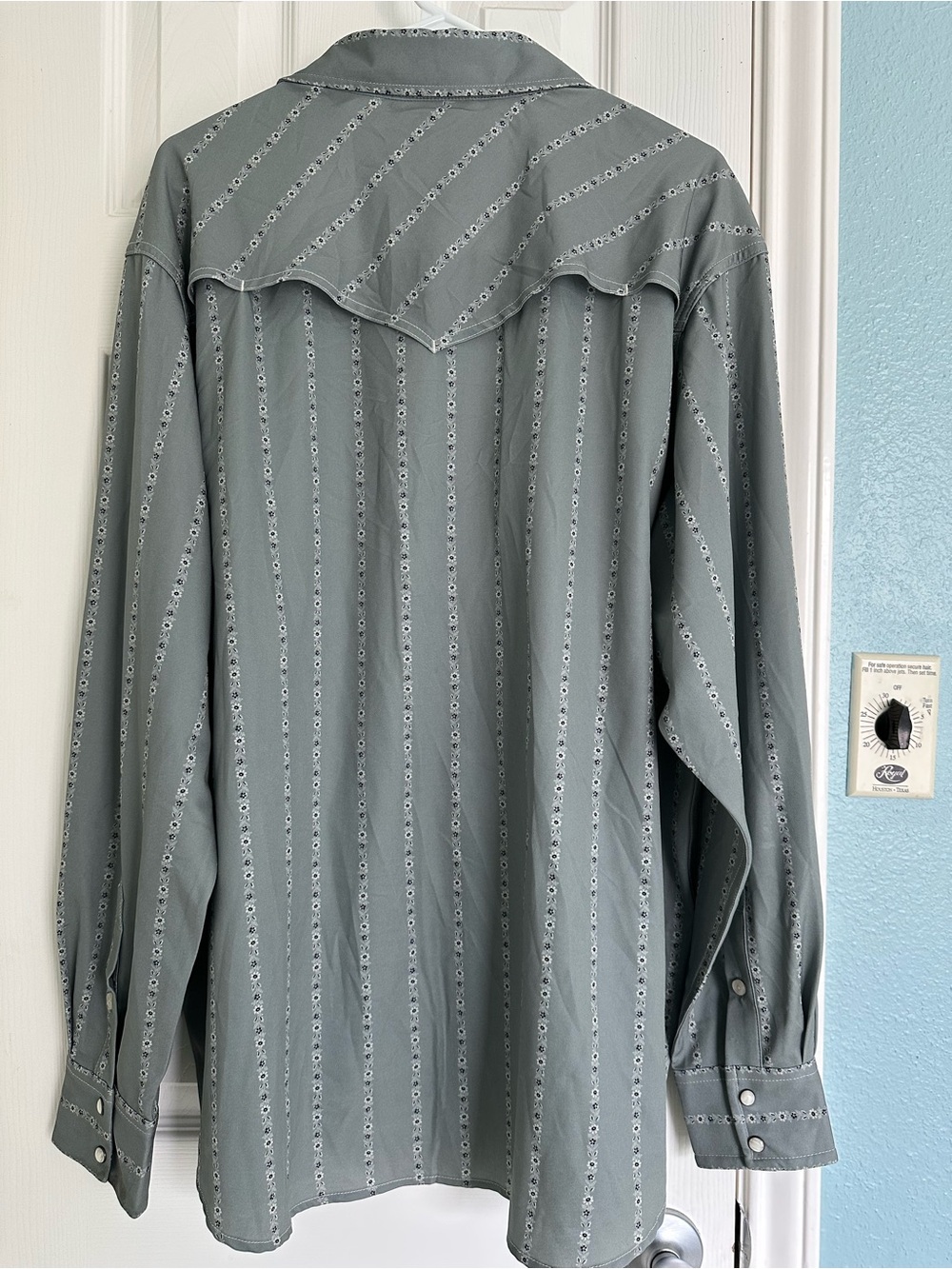 CINCH MEN'S ARENAFLEX OLIVE CAMP SHIRT size XL - Picture 3 of 8
